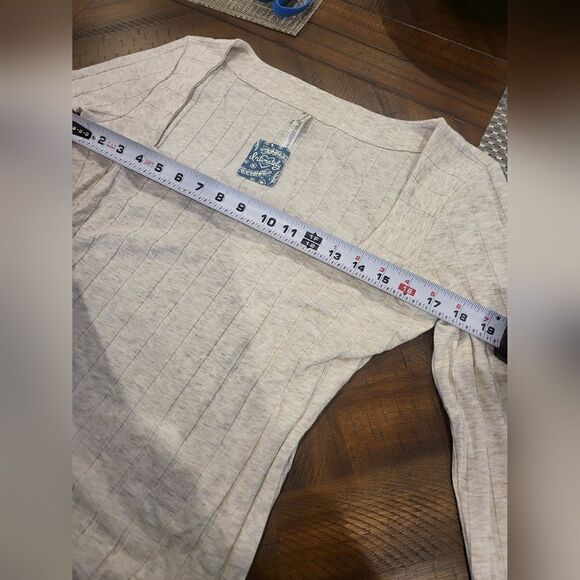 Free People Thong Bodysuit Sand Color Large - Picture 6 of 6